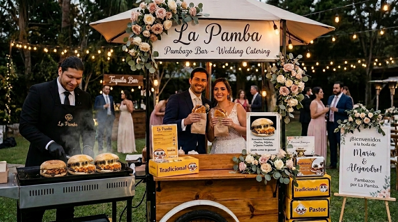 Evento boda catering